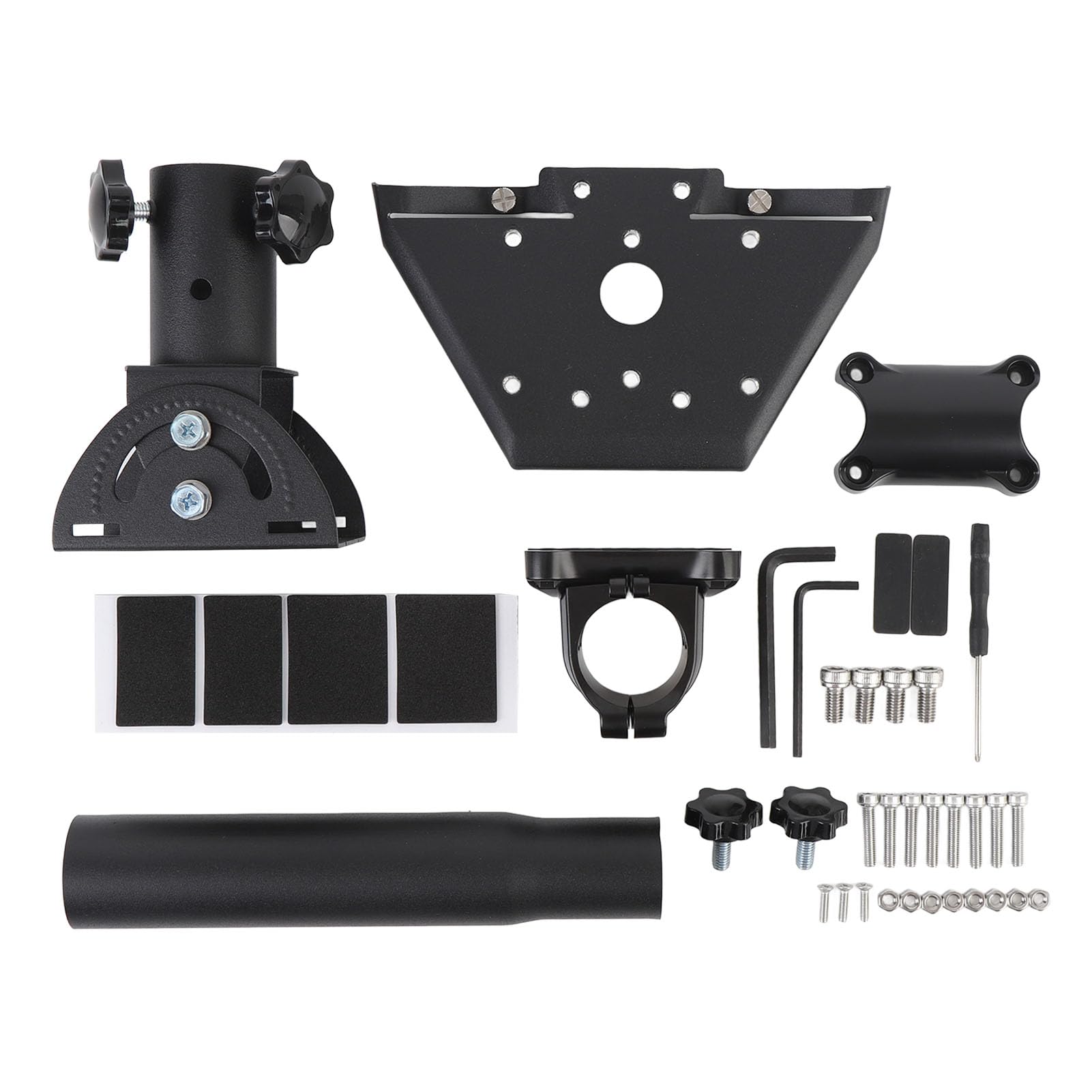 Supporto per Adattatore per Tubo Satellitare Adattatore per Tetto con Inclinazione di 160° in Acciaio Inossidabile Girevole a 360° per Carichi Pesanti per Campeggio