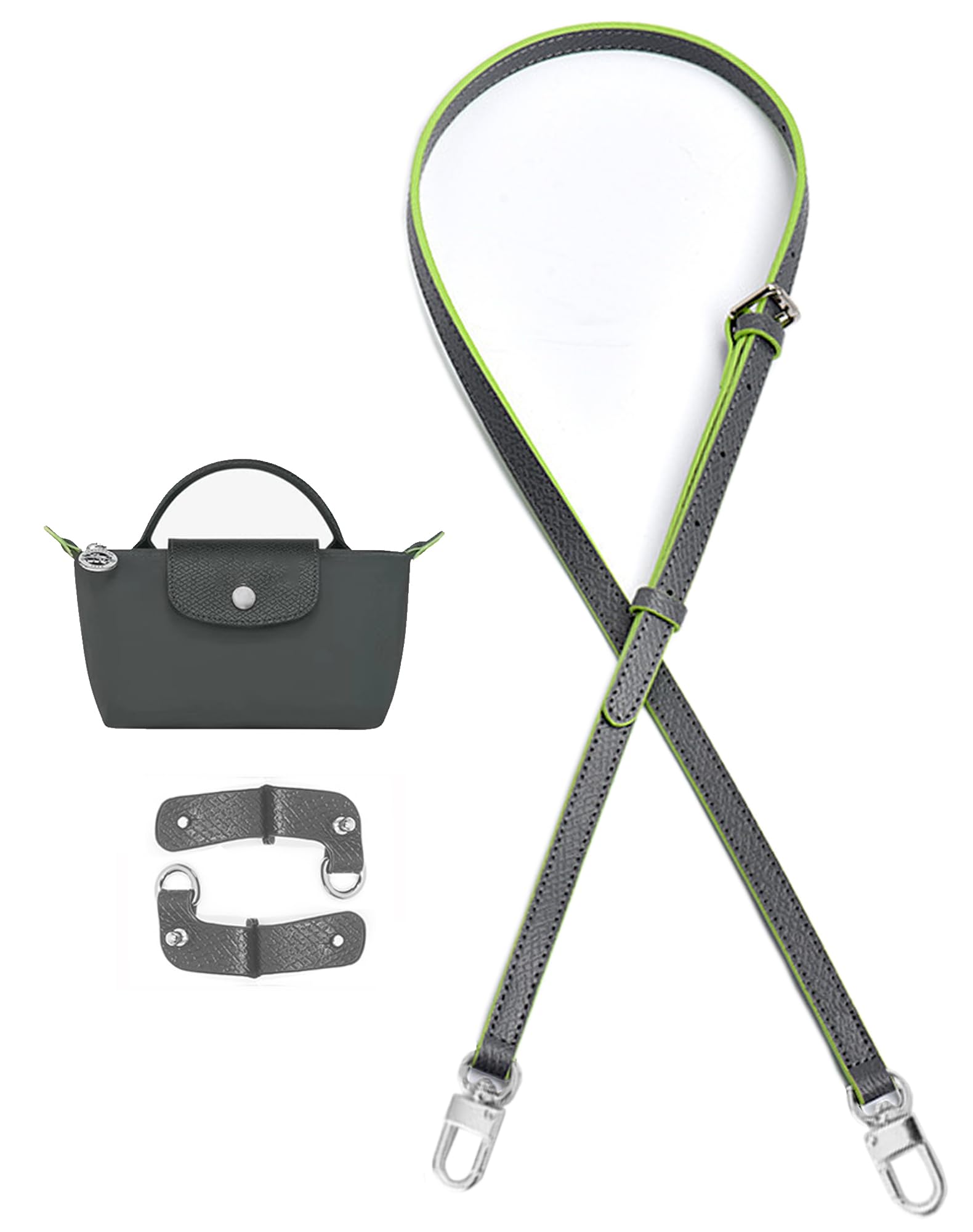 Amazon.co.jp: Umiup 財布ストラップ交換用ストラップキット Longchamp