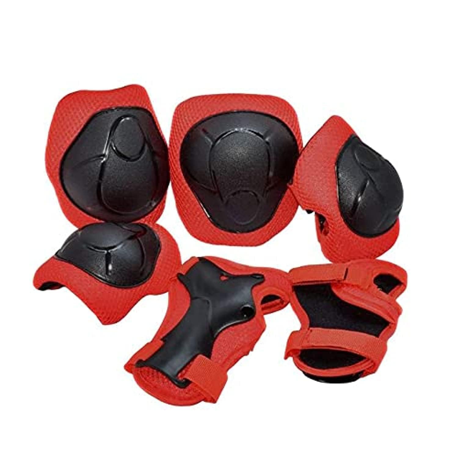 G-50 Skating Protective Gear Set 6 PCS - Black Red