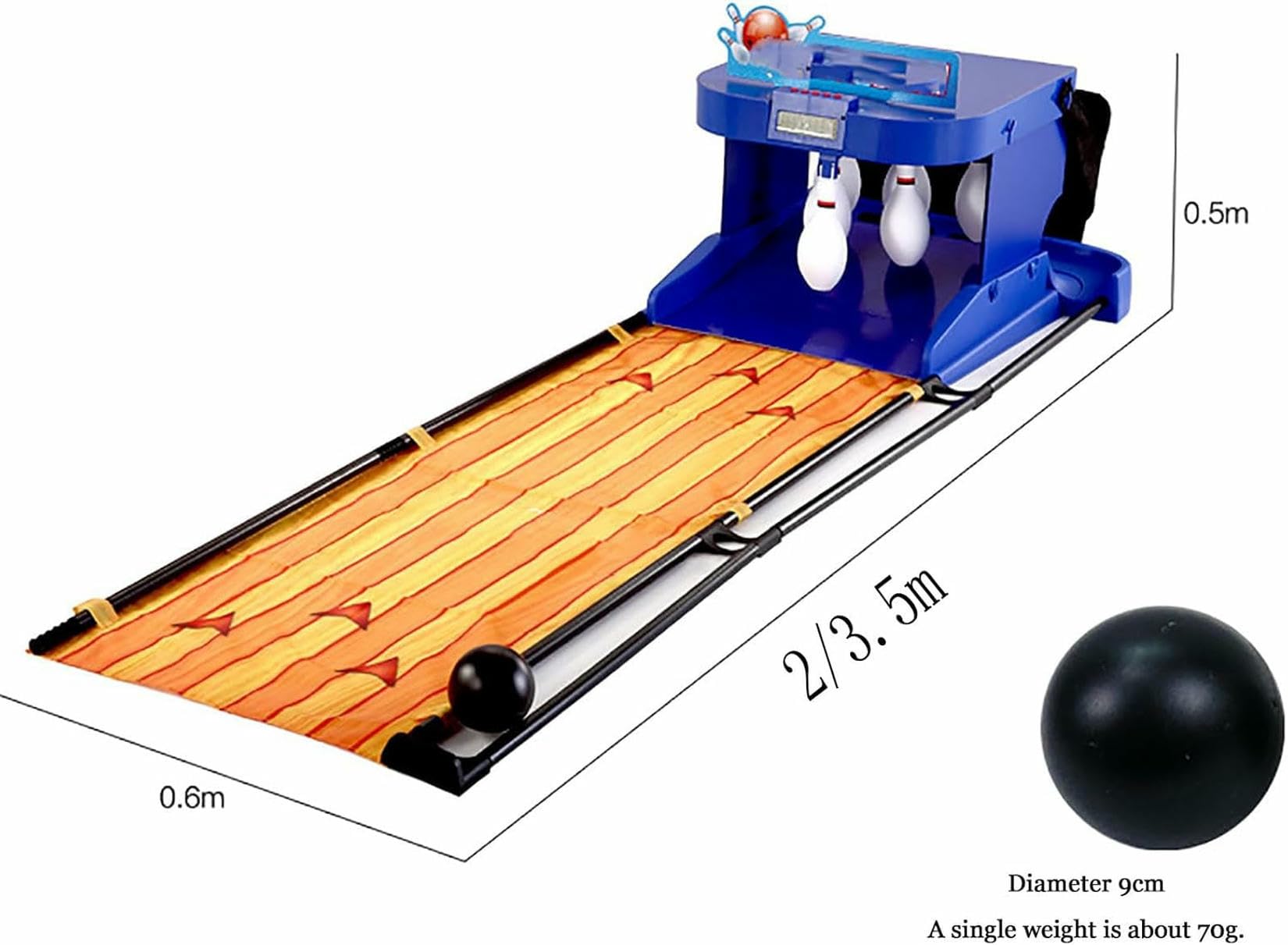 Juego Electrónico De Bolos De Bolos, Consola De Juegos De Deportes De Bolos De Bolos Cubiertos, Niños De Bolos, Con Restablecimiento Automático/iluminación/efecto De Sonido De Simulación/marcador LED