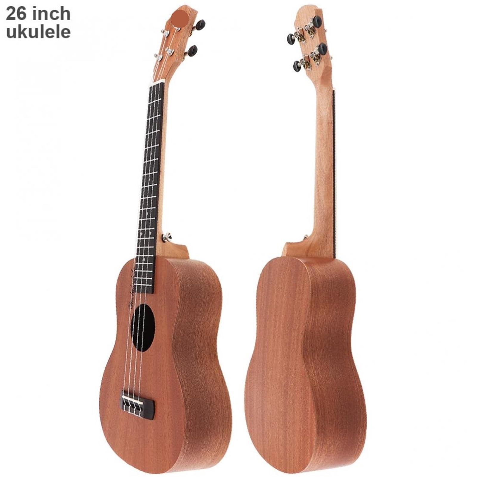 Ukulele Ukulele 26 Pollici 18 Tasti tenore Ukulele Chitarra Acustica Ukulele 4 Corde Chitarra Strumento Musicale