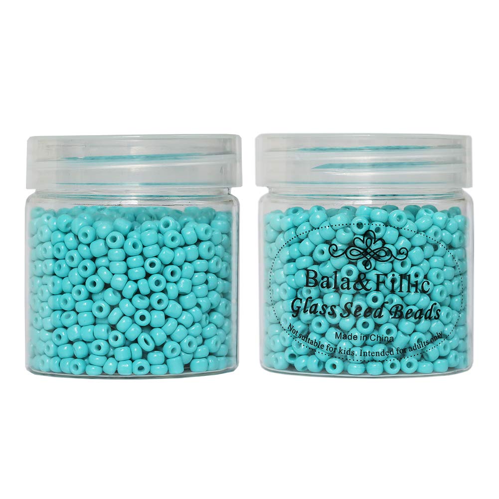 Lot De Perles En Pâte De Verre Turquoise Avec Pampilles - Neuf Pour Créations