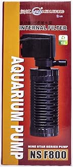 Jainsons Pet Products Minjiang MJ Aquarium Internal Filter Nine Star Series Pump (NS F800)
