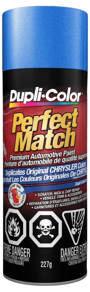 Dupli-Color CBGM05347 Perfect Match Premium Automotive Paint, Gray Metallic, 8 Ounces, 1 (Non-Carb Compliant) — view 143