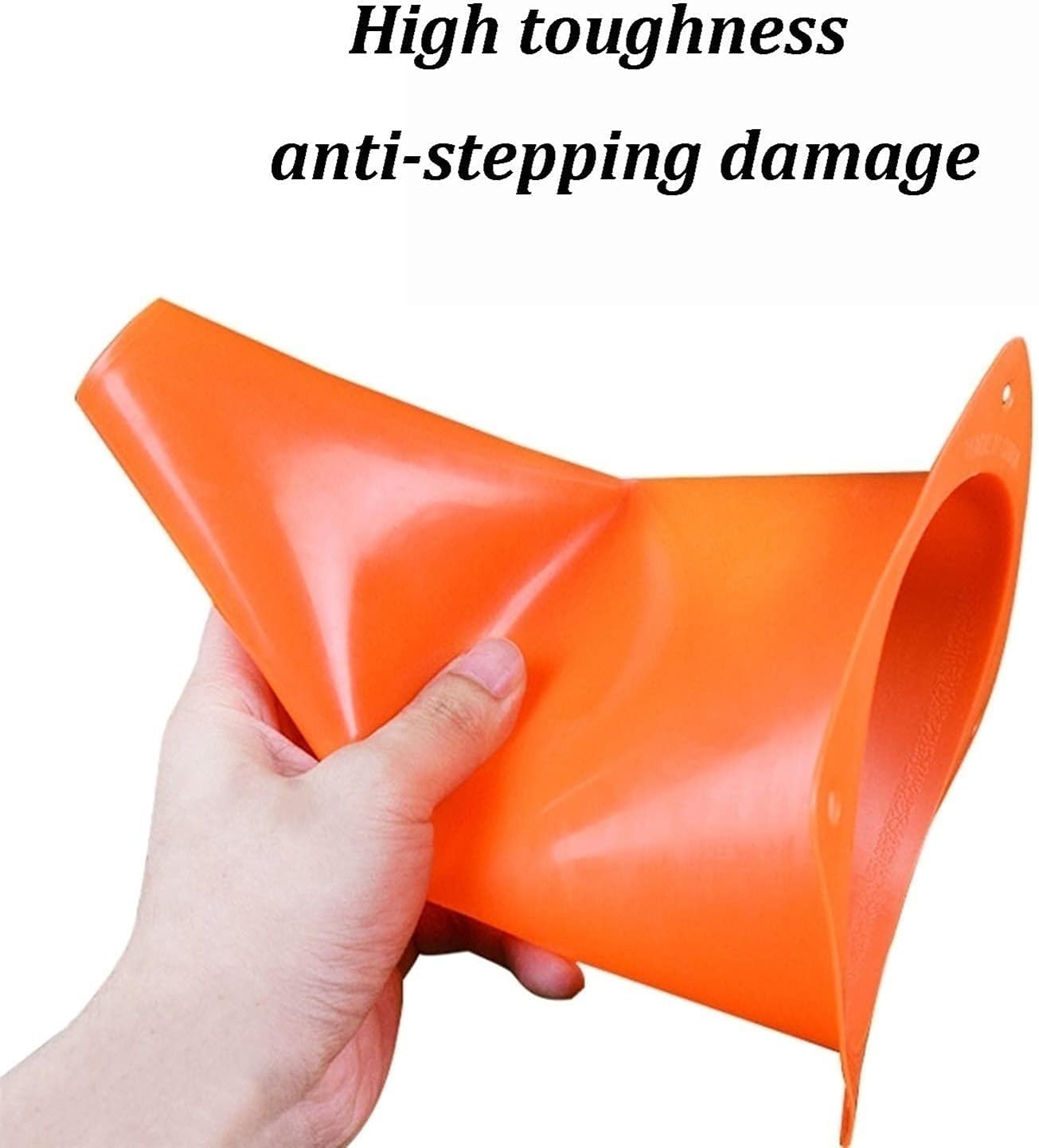 Agility Training Cone 12.5" Plastic Sports Cone, Agile Field Marker Cone, Indoor and Outdoor Parent-Child Activities Sports Equipment (Color : Green)