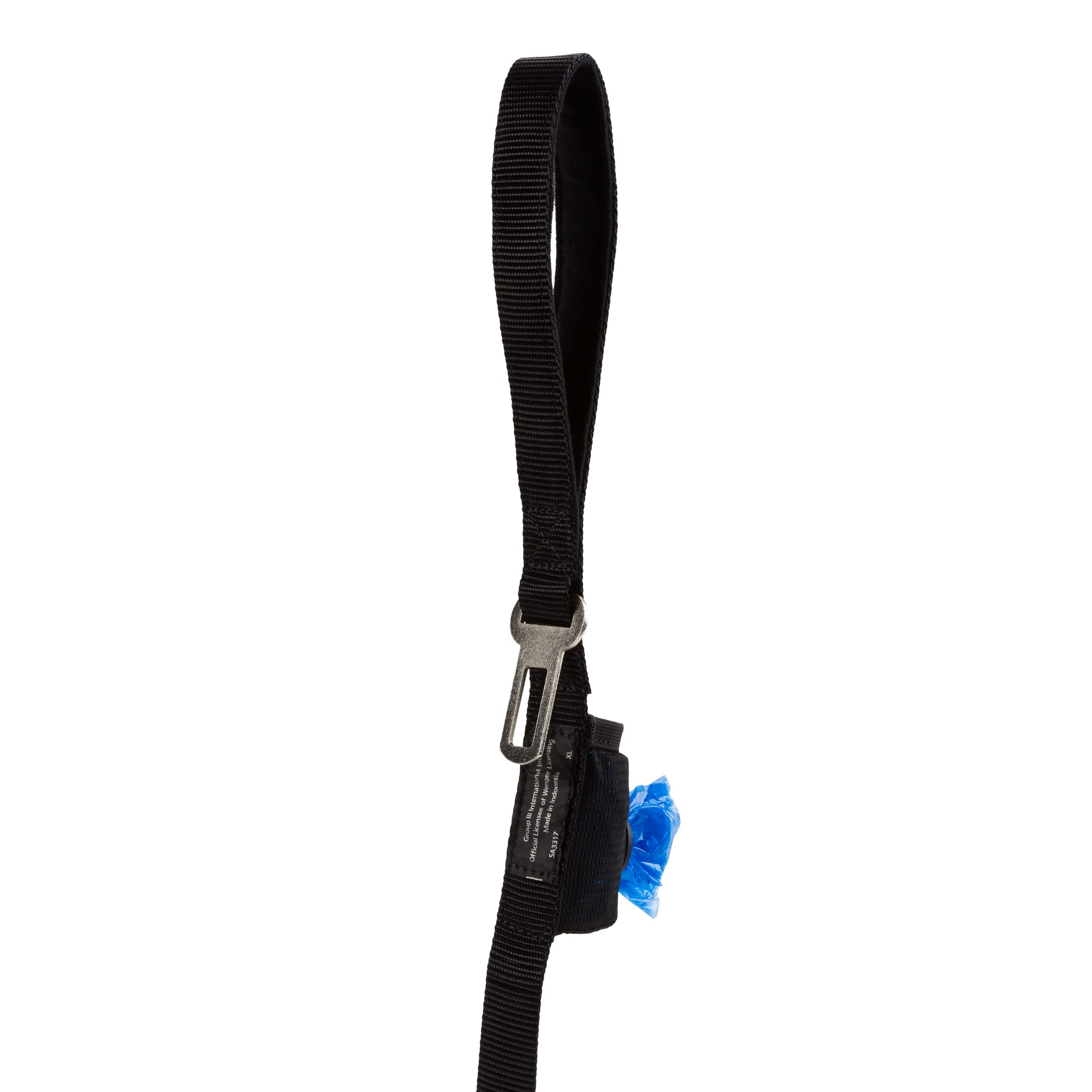 SwissGear Guinzaglio multifunzione per cani, nero, 3317 guinzaglio per cani multifunzione