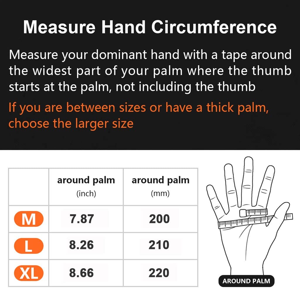 Garden Work Gloves Mechanical Unisex Gardening Glove Working Welding Safety Protective Sports(A,L)