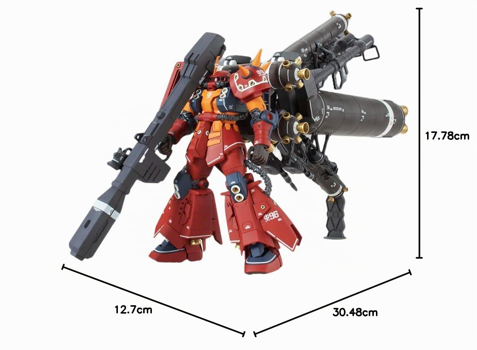 GUNDAM - MG 1/100 MS-06R Zaku II HM Psycho Zaku - Kit modello