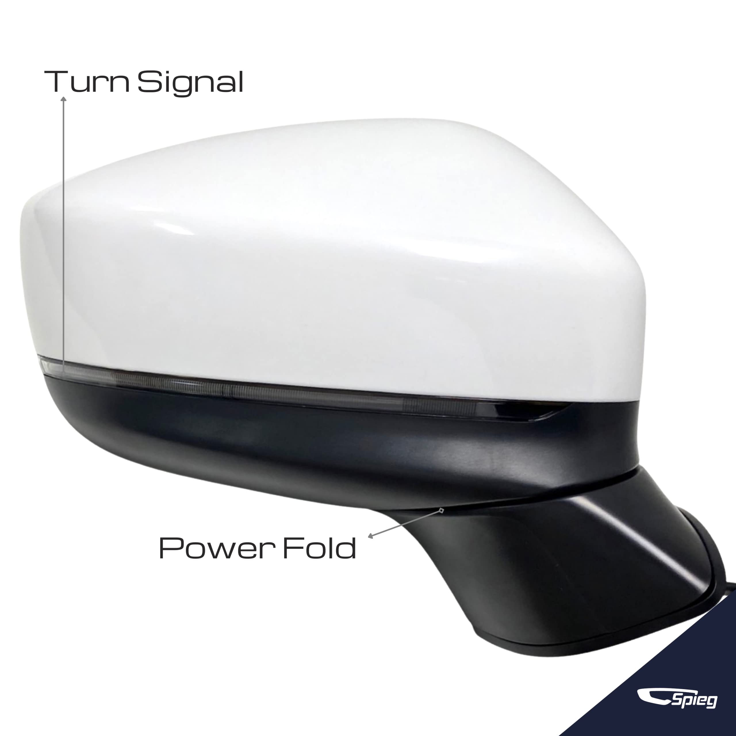 Spieg Passenger Side Mirror for Mazda CX-5 2017-2024 | Right Side