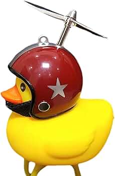 ひよこタケコプター 楽天市場】自転車 ライト アヒル タケコプター アヒル隊長