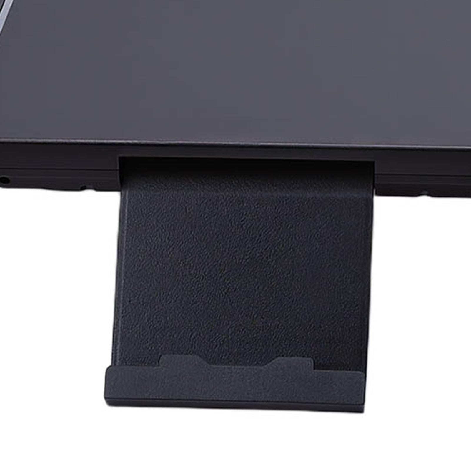 Supporto Ergonomico Pieghevole Regolabile per Display del Computer con Supporto per Telefono, Organizer per Laptop, TV, Altoparlante, Stampante, Ufficio, Uso Domestico, Materiale ABS