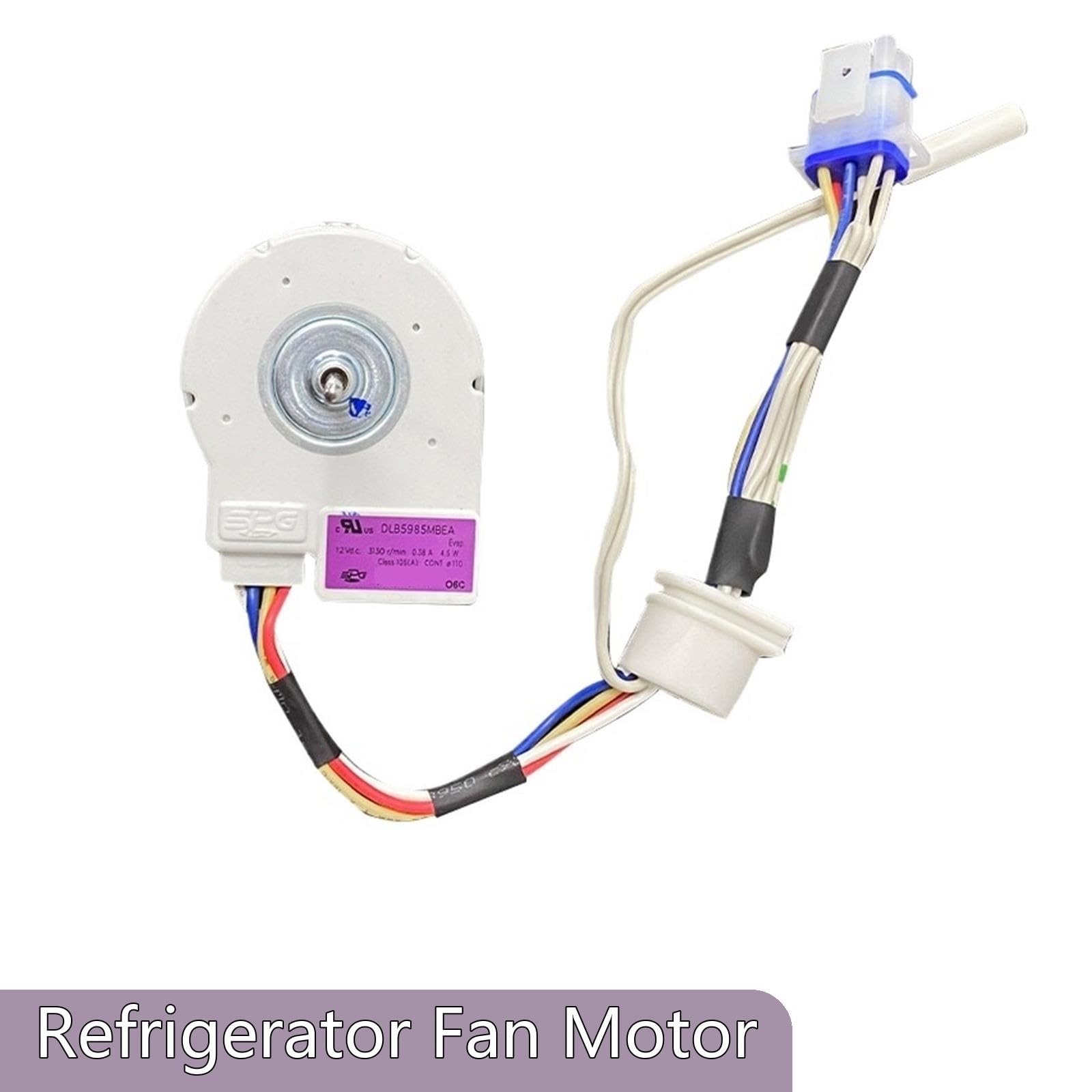 Moteur De Ventilateur De Réfrigérateur DLB5985MBEA WR60X30307,12V, Refroidissement Par Congélation