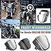 Lorababer Motorrad Frontscheibe Windschutzscheibe Verkleidung Deflektor für Honda CB650R CB1000R CB 650 R CB 1000 R 2018 2019 2020 ABS Kunststoff Pare-Brise Visier Windschild Screen (Kohlefaser-Look)
