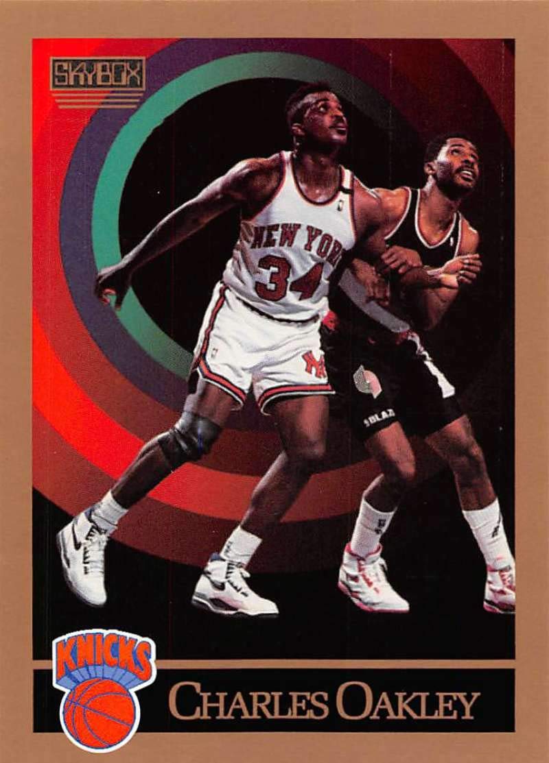 Amazon.com: 1990-91 SkyBox Basketball #191 Charles Oakley New York