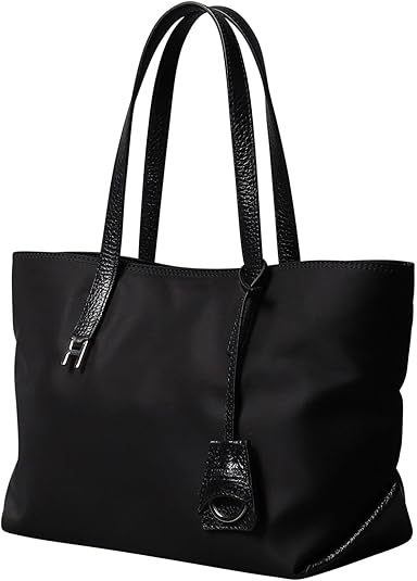 【未使用に近い】ヒロフ リベロ M ナイロン レザーハンドル トートバッグ Amazon | [ヒロフ] トートバッグ 【リベロ】 ナイロン トートバッグ M