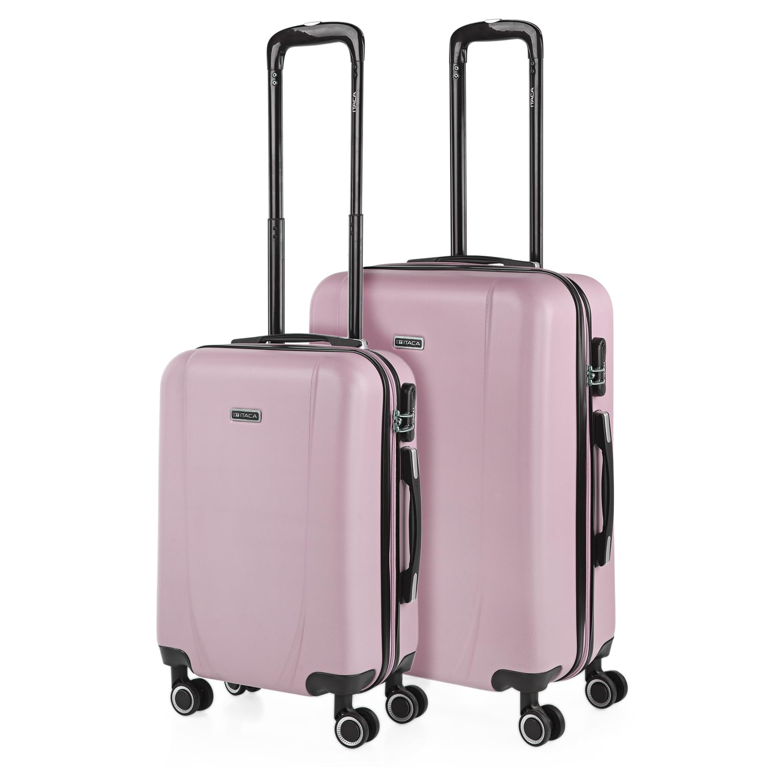 ITACA - Maleta de Cabina 55x40x20 - Maletas De Viaje Cabina Rígidas Trolley con 4 Ruedas Dobles para Avion Ligera Equipaje De Mano Candado de Combinación. Compatible Ryanair, Verde Menta — view 13