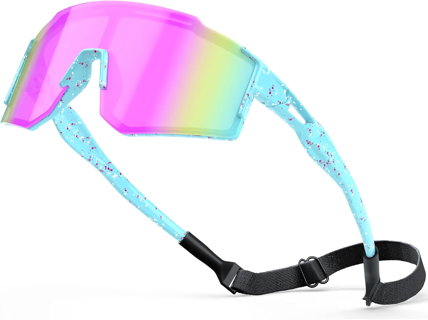 CMBJJU Youth Sports Sunglasses for Kids Ages 6-14 with UV Protection