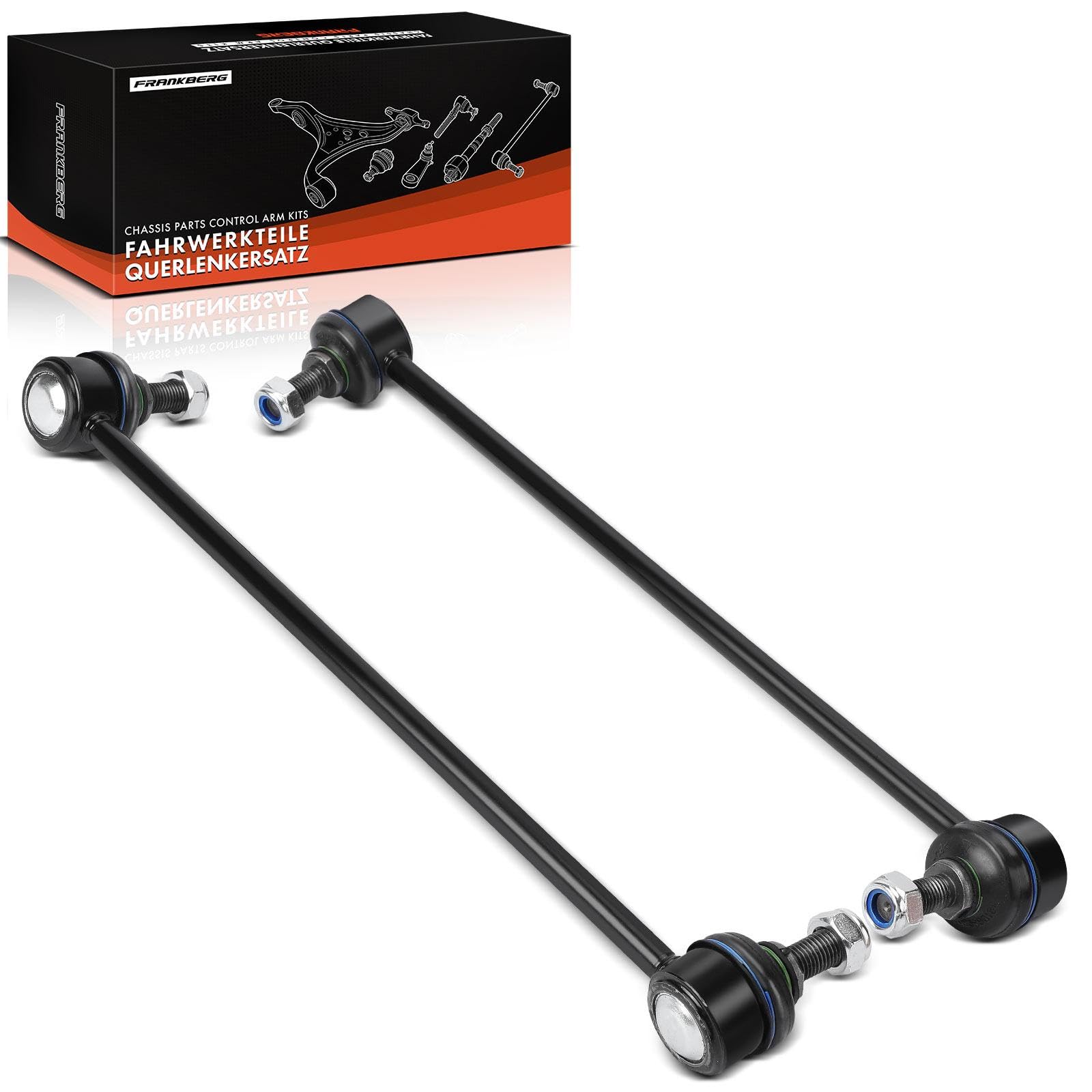Frankberg 2x Biellette de barre stabilisatrice avant 31356750703 | Compatible avec: X5 E53
