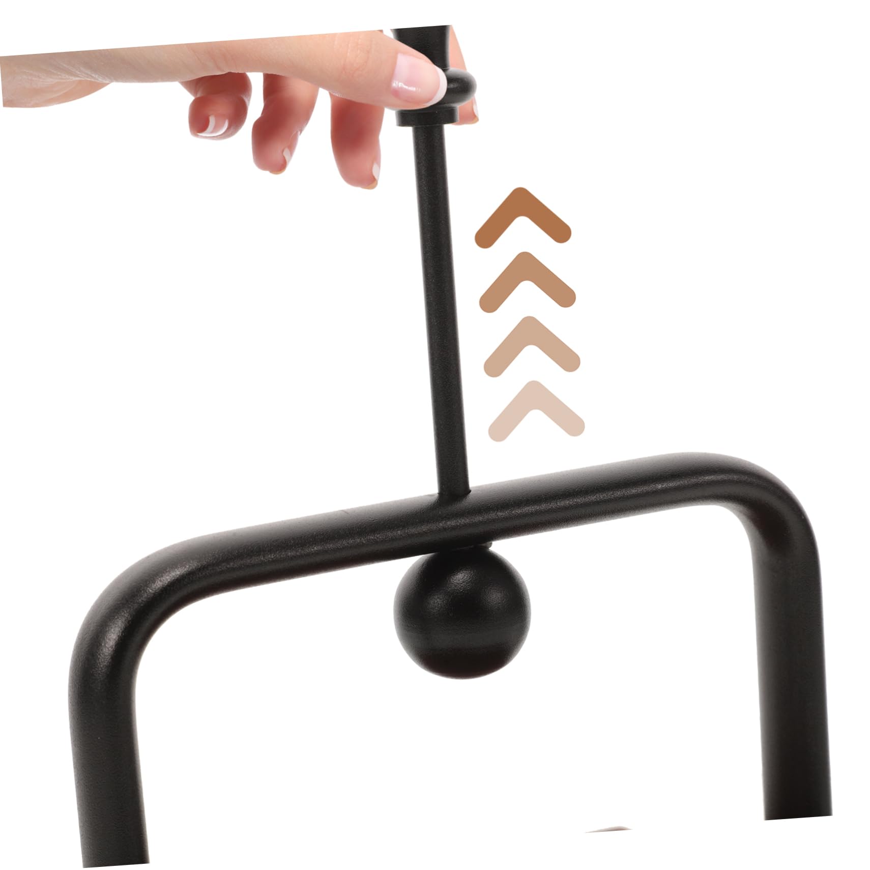 Servilletero Vertical y Construcción Sólida Diseño Creativo de Madera Negra Duradero y Elegante para Mesa Adecuado para Restaurantes y Hoteles