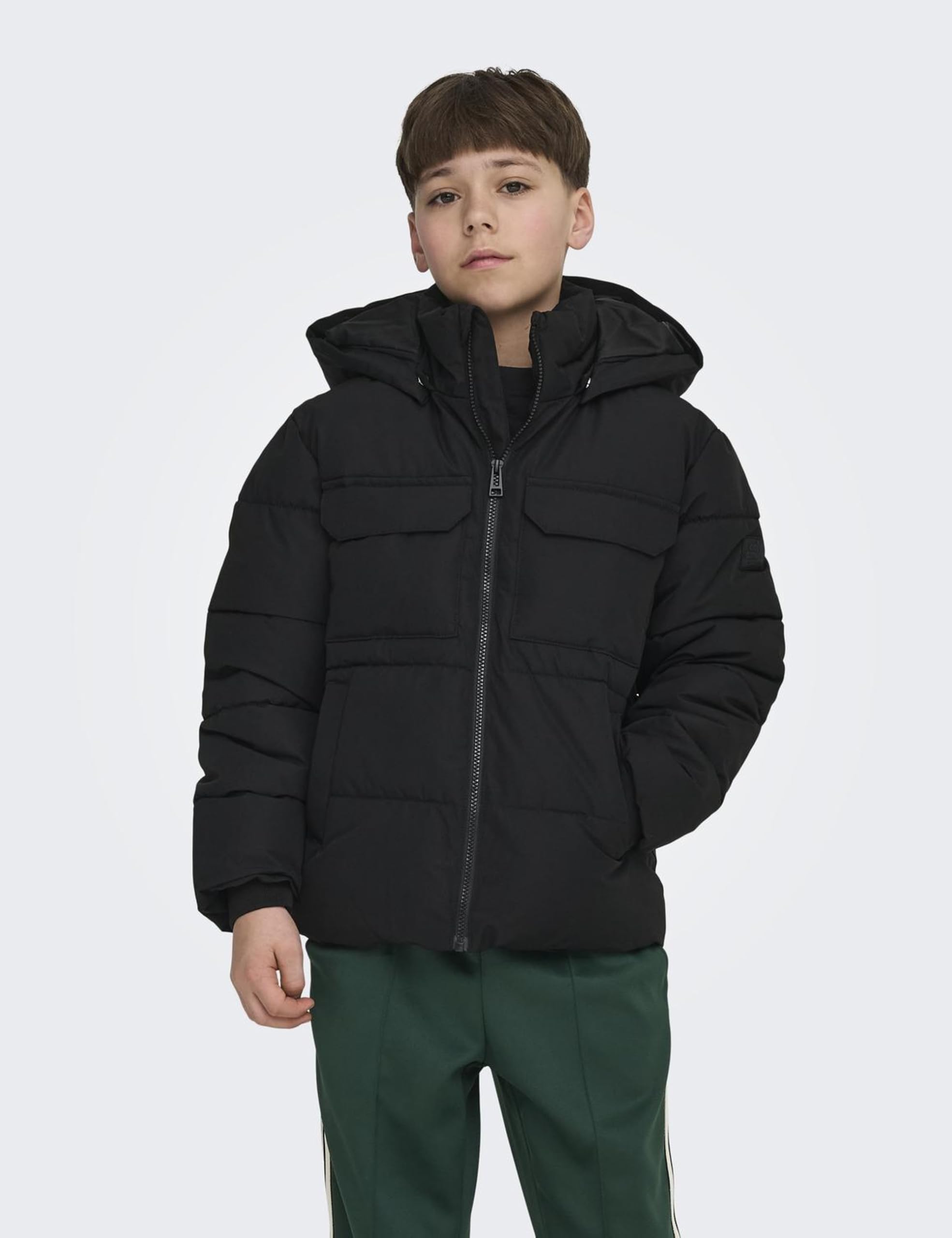 Only & Sons Jungen Osjelijah Pckt. Hood Jacket Otw Noos Osjelijah Pckt. Hood Jacket Otw Noos (1er Pack)