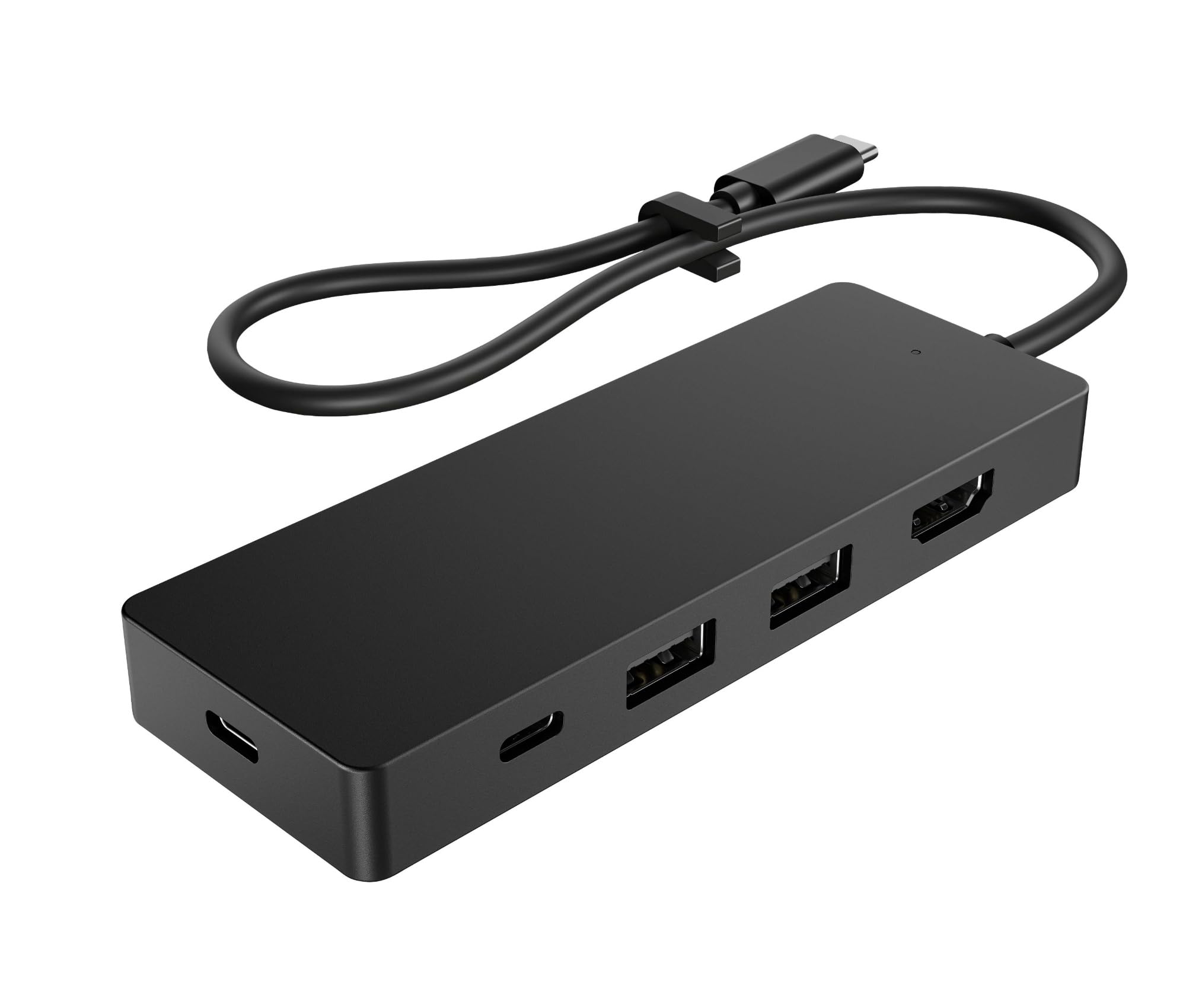 HP Hub Multi porta USB-C G3, Compatibile con PC dotati di Porta USB-C, Power Delivery e DisplayPort e con Sistema Operativi Windows 10 e 11, mac e Chrome, Nero
