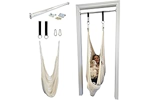 DreamGYM Doorway Hammock Swing | Sensory Swing for Kids, Adults & Occupational,...