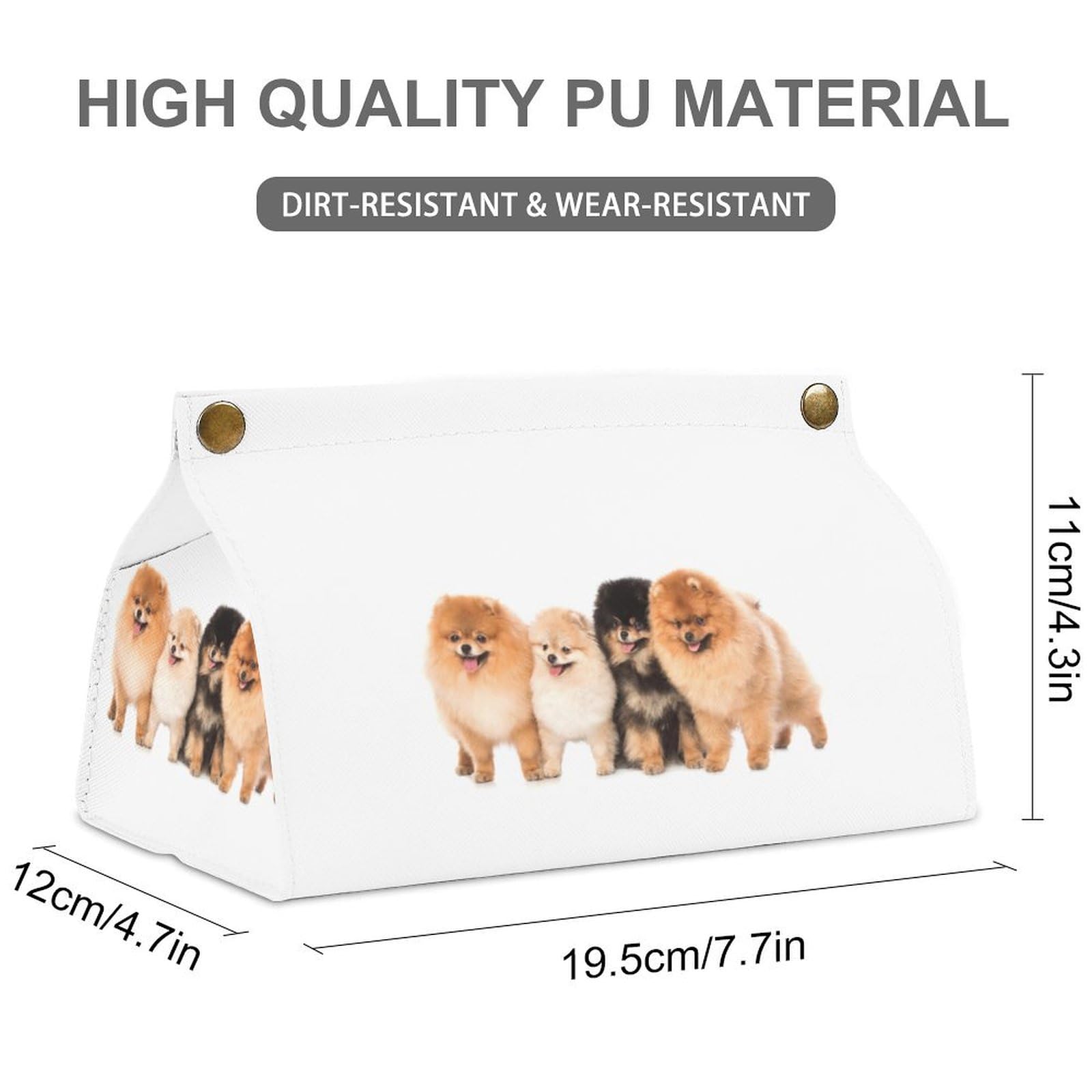 Amazon｜ティッシュケース ポメラニアン かわいい いぬ 犬 ティッシュ