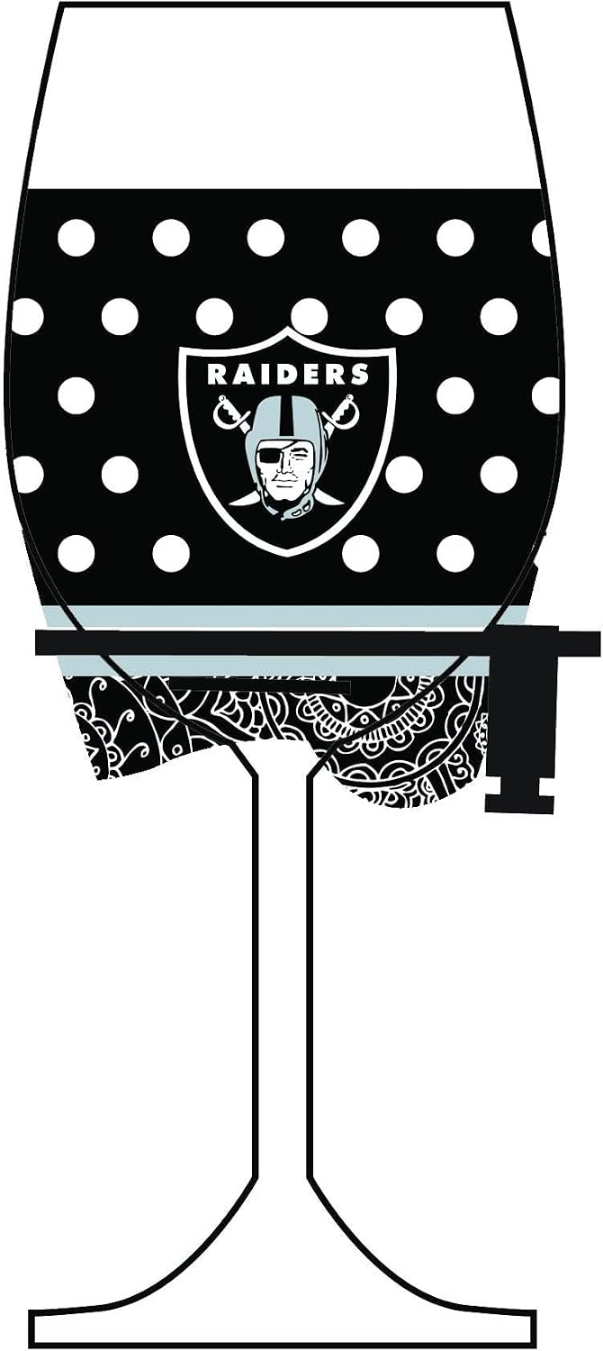 The Memory Company NFL Wine Glass Cover