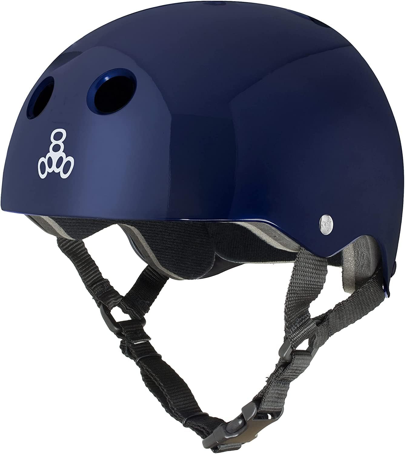 Triple Eight Standard Liner Skateboarding Helmet, Large