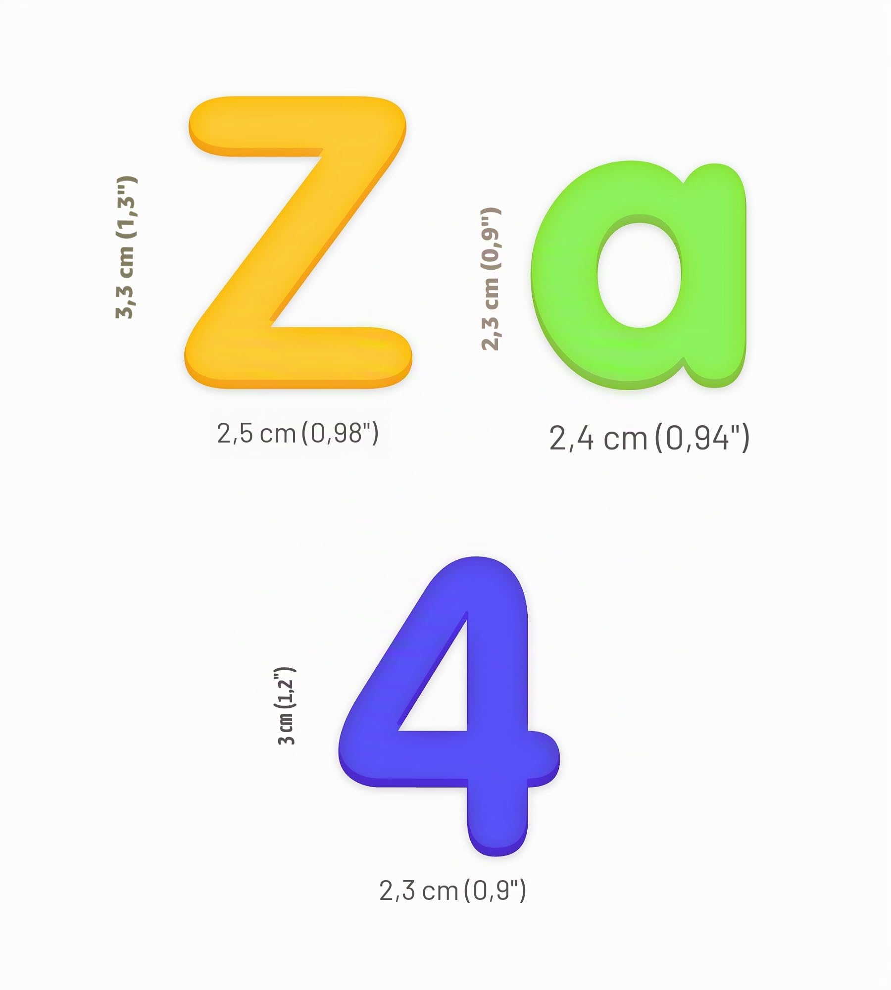 Lettres Magnétiques Enfant - Alphabet Magnétique 80 Pièces avec Majuscules, Minuscules, Chiffres et Symboles - Aimants Puissants pour Réfrigérateur - Jouet Éducatif Préscolaire Boxiki Kids