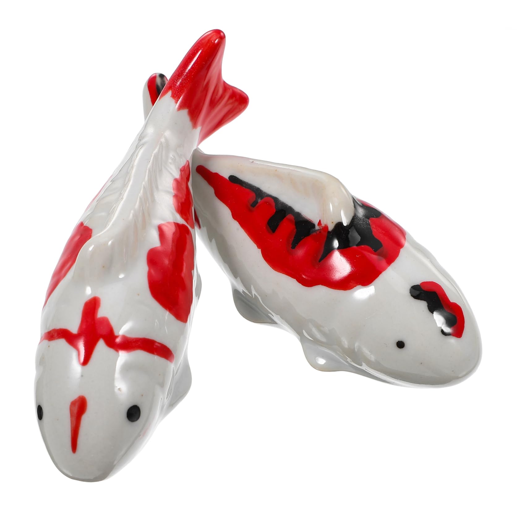 MAGICLULU 5 Ensembles Ornements De Poissons Flottants pour Figurine Poisson D'aquarium Petite Figurine De Poisson Koi Décoration De Poisson Flottant Ornement De Bassin 2 Pièces * 5