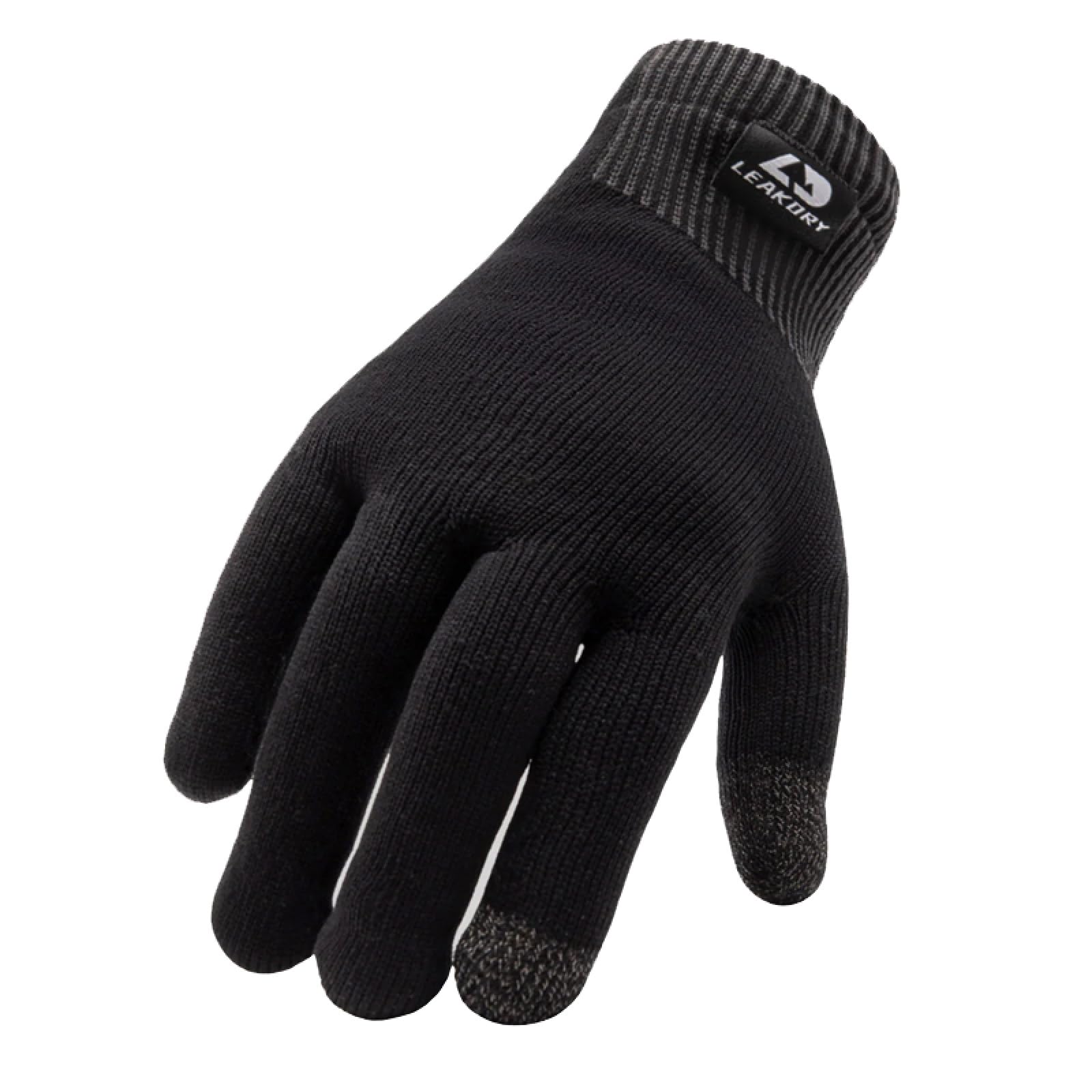 Wasserdichte Handschuhe, Merinowolle, Touchscreen, 3-lagig, Thermo-Winterhandschuhe, winddicht für Wandern, Skifahren, Fahren, Unisex, für kaltes Wetter