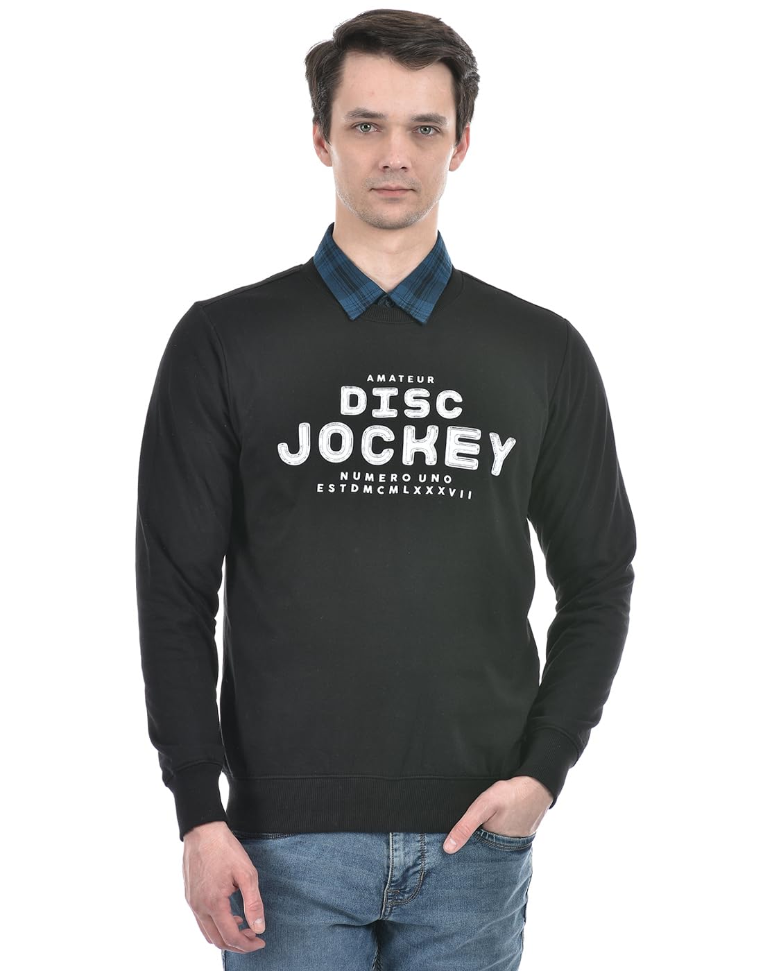 numero uno Men's Retro Beats Crewneck Sweatshirt-picture-34