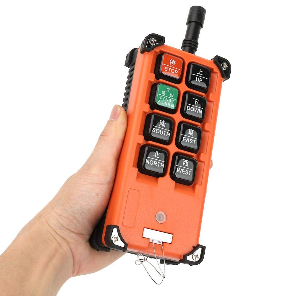 Mando a distancia, control remoto inalámbrico Polipasto Control remoto 2 transmisor + 1 receptor 220v, hasta 9 puntos de control