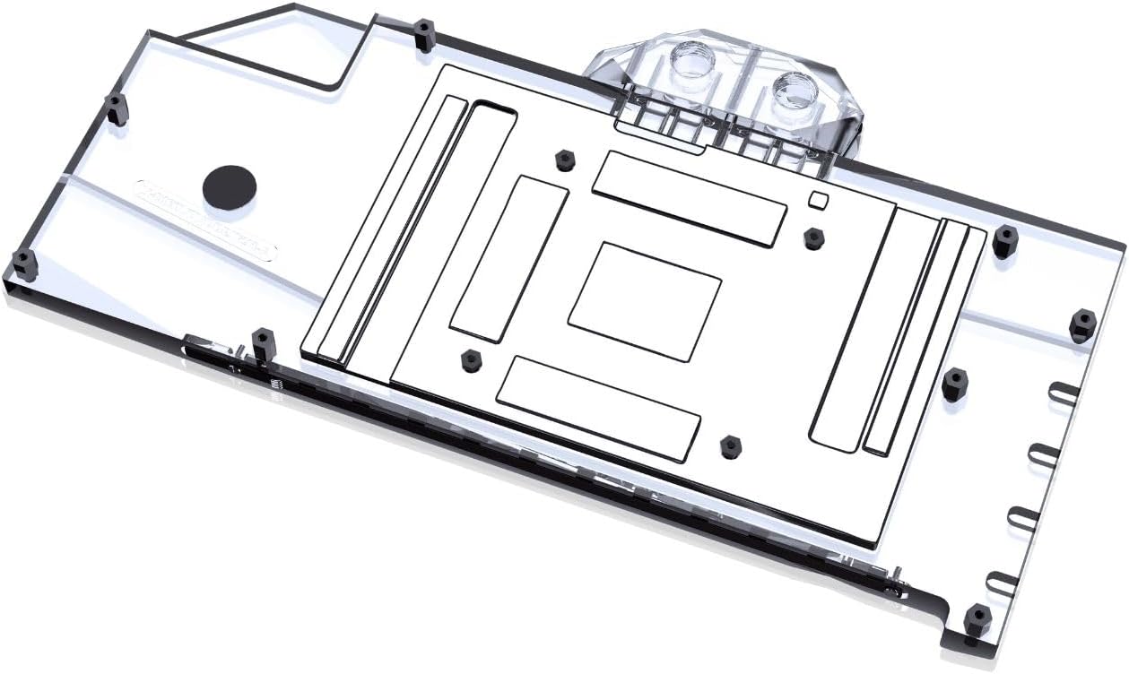 Bykski Full Coverage GPU Water Block and Backplate for MSI Radeon RX 7900 XTX Gaming Trio Classic 24G (A-MS7900XTXTRIO-X)