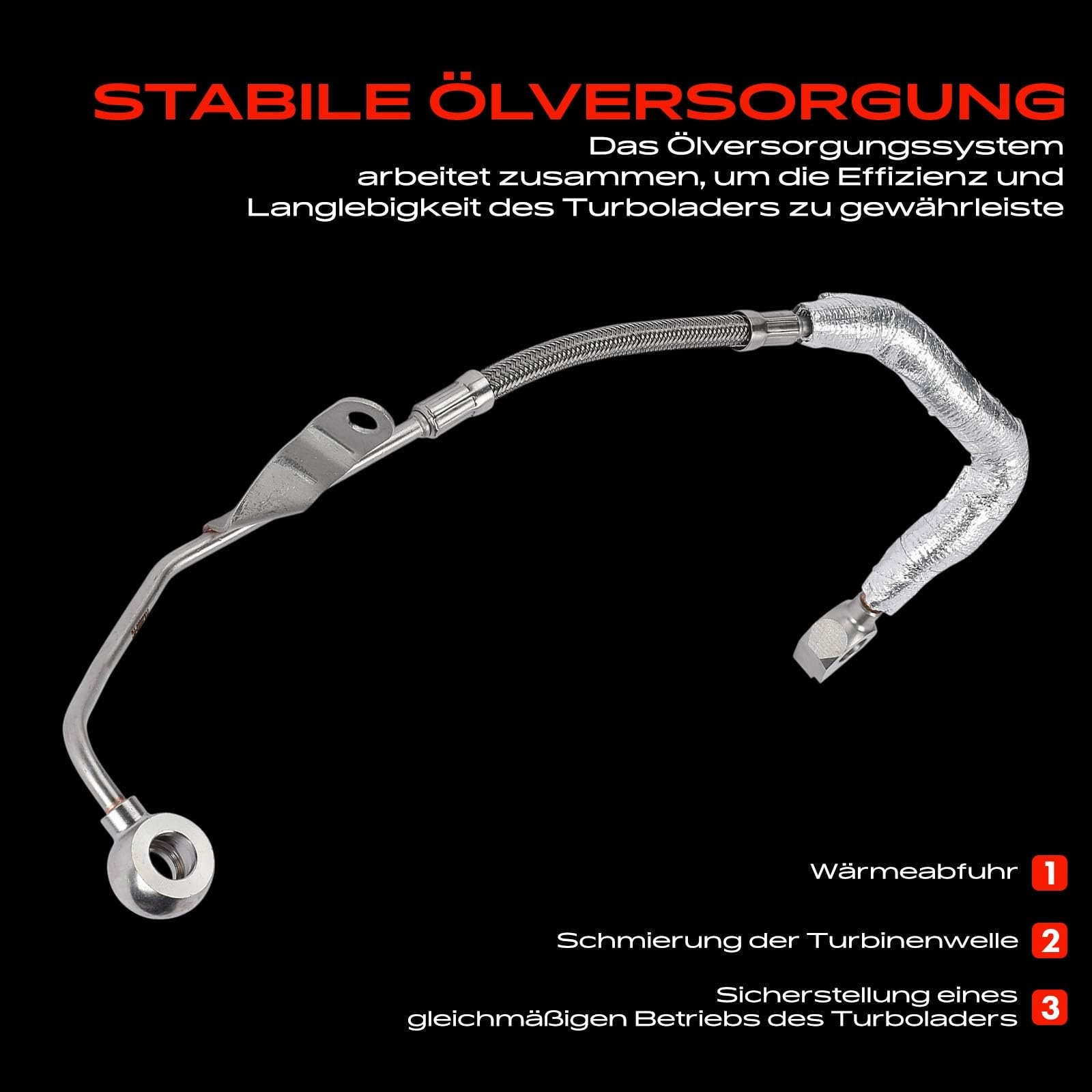 Frankberg Conduite d'huile du turbocompresseur 15192BV80A
