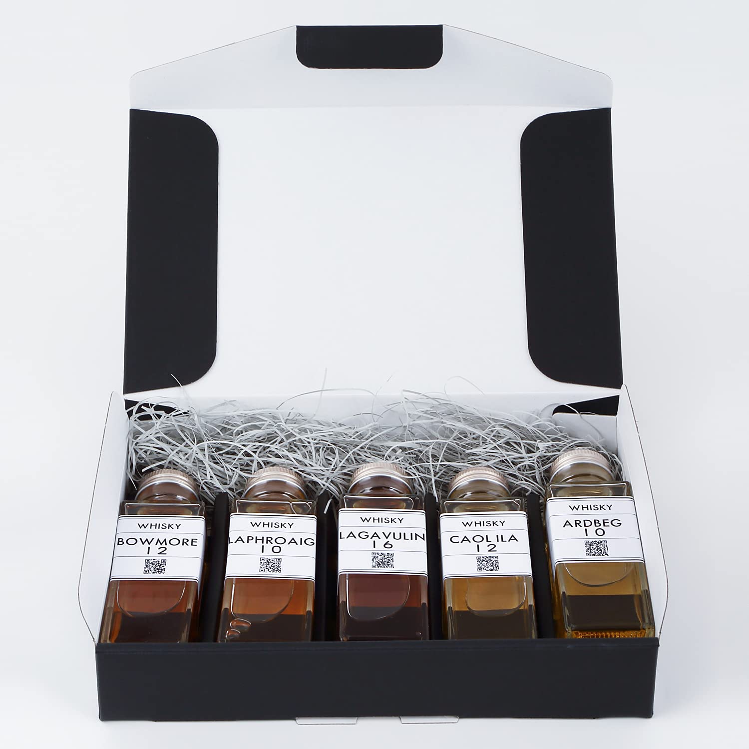 アイラモルト 5種 テイスティングボックス 各100ml ウイスキー Amazon.co.jp: 【プレゼントに最適】アイラモルト 5種 テイスティング