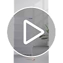 Image of BOXJOY 5 Shelf Shoe Rack Box Organizer with 5 Doors, Strong Magnets & 5 Hook Steel Holder for Home Storage, PP Plastic Cabinets with Metal Frame, Chappal Slipper Stand (White Rack, Translucent Door)