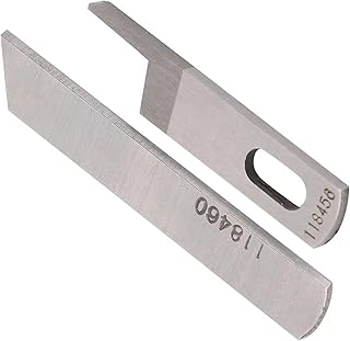 Serger Overlock 7 × 5 × 5 Kr23 Rapid Steel Kr35 Aço Carbono Superior Lâmina de Faca Inferior Peça de Reposição Acessório Para 747 737 Serger