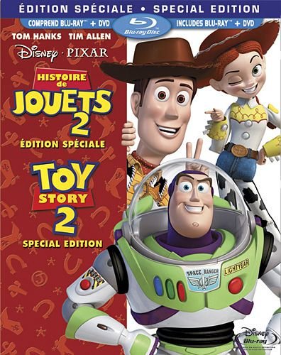 Histoire de Jouets 2: Edition Speciale / Toy Story 2: Special Edition (Bilingual Blu-ray Combo Pack) [Blu-ray + DVD] [Blu-ray]