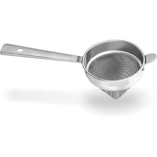 Kitchen Expert Stainless Steel Tea Strainer 304 Grade Conica