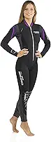 Roupa de mergulho feminina com zíper frontal para atividades aquáticas - Bahia & New Bahia Flex