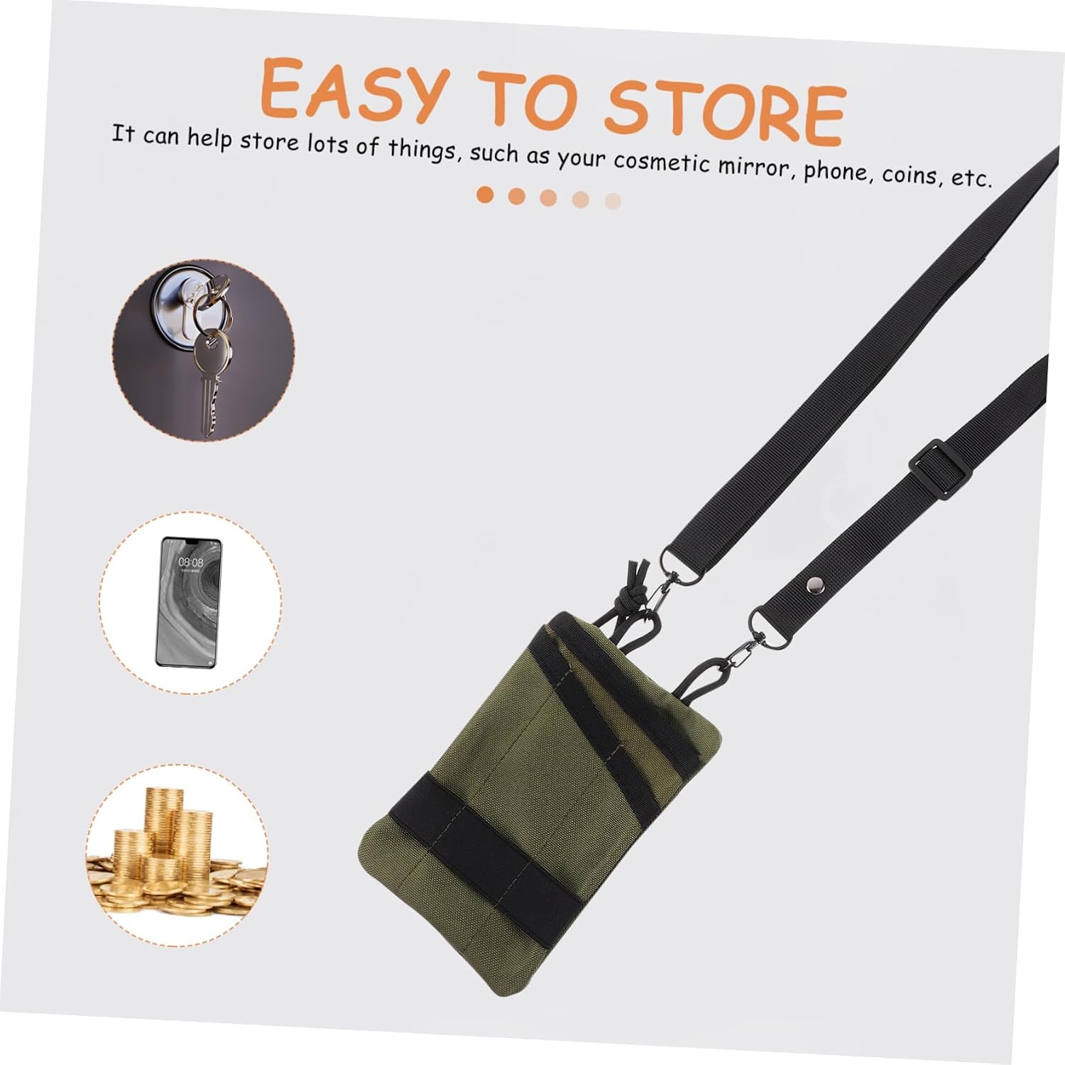 Camouflage Waist Bag Outdoor Tool Bag Tool Pouch Tool Kit Pocket Tool Bag Organizer Portable Tool Bag image 3
