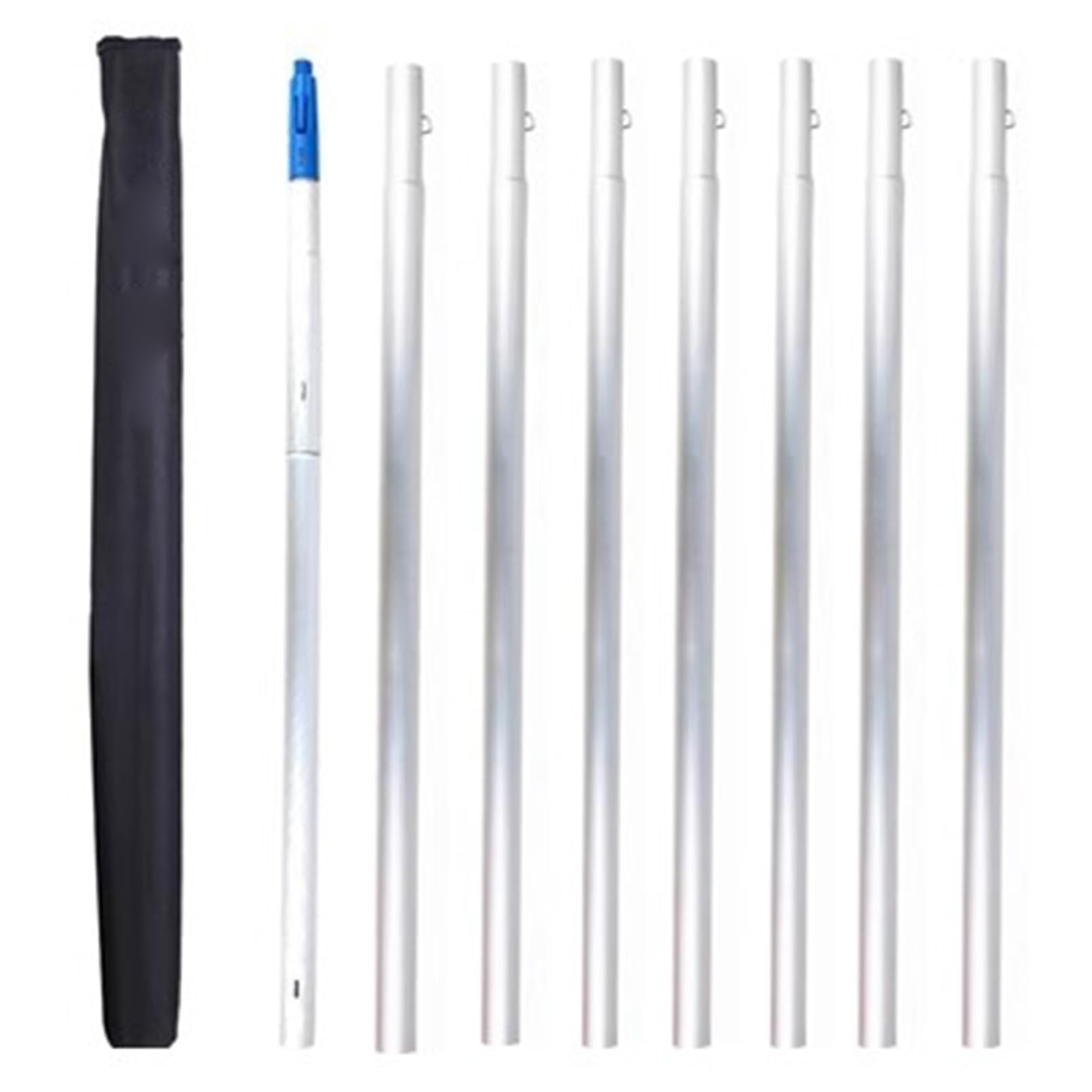 GYEQXKT Telescopic Solar Panel Cleaning Brush - Long Reach Cleaning Pole for Roofs, Glass Facades, and Conservatories - Efficient and Easy Cleaning Tool