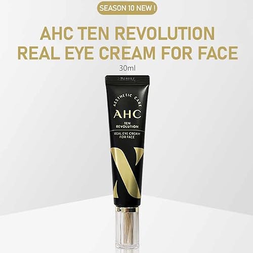 Miniatura 5 de AHC TEN Revolution - Crema de ojos real para cara 2022, temporada 10-1.01 fl.oz (1.0 fl oz) x 4ea