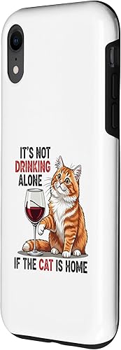 Miniatura 2 de Its Not Drinking Alone If The Cat - Feline Parent Fun Case for iPhone XR