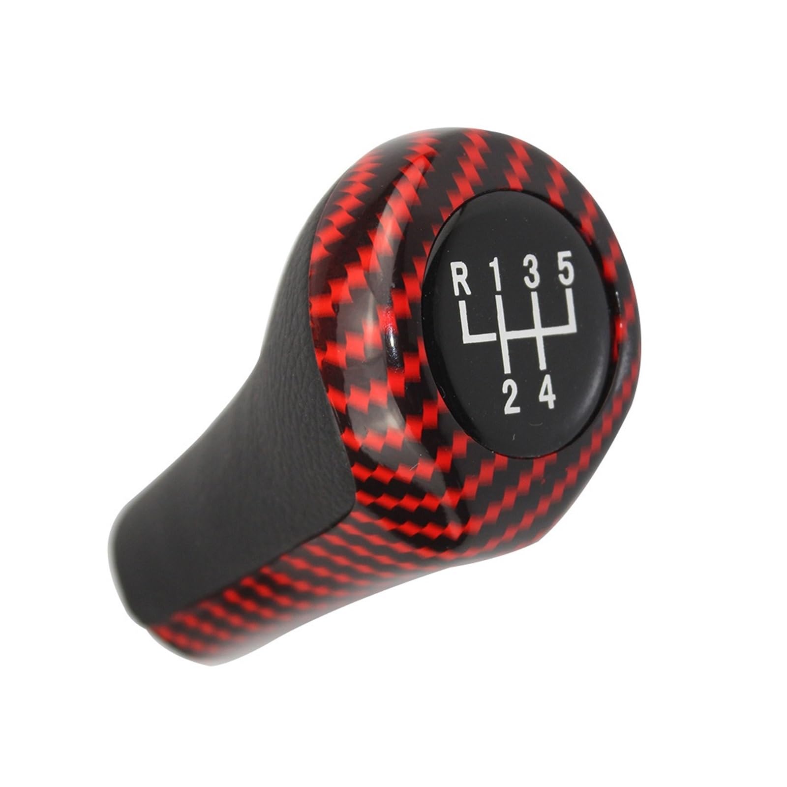 Zyincen A Speed Gear Shift Knob For Bmw E60 E61 E28 E34 E39 E23 E32 E38 E63 E64 Manual Gear Shift Knob Shifter Lever Head Replace(For 5 Speed)