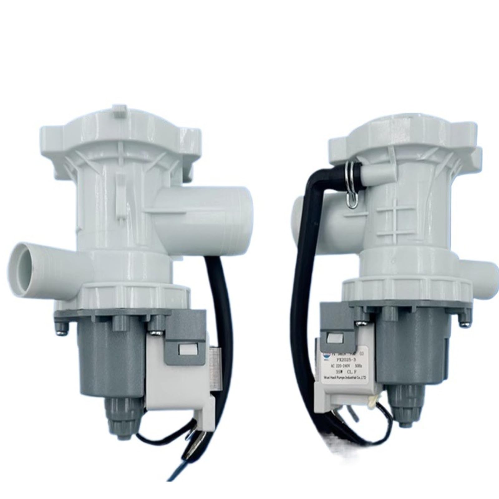 1pcs,Washing Machine Drain Pump Motor Suction Pump, Compatible for Midea，B30-6A(Model B)