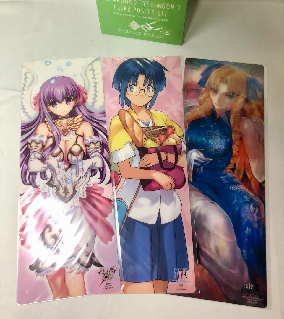 TYPE-MOON クリアポスターセット Amazon.co.jp: オールアラウンドタイプムーン2 クリアポスターセット22