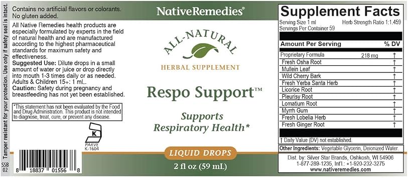 NativeRemedies Respo Support 2 Pack